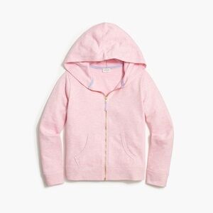 Crewcuts Girls' full-zip cotton-blend hoodie
